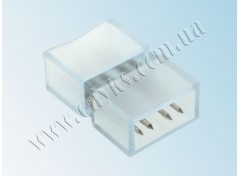 Коннектор для led ленты SMD 5050 (3chips) 220В (2 jack+4pin (2шт))
